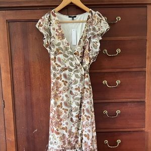 🎉 NEW Drew Tiered Floral Maxi Dress vintage Garden sz small retail $308